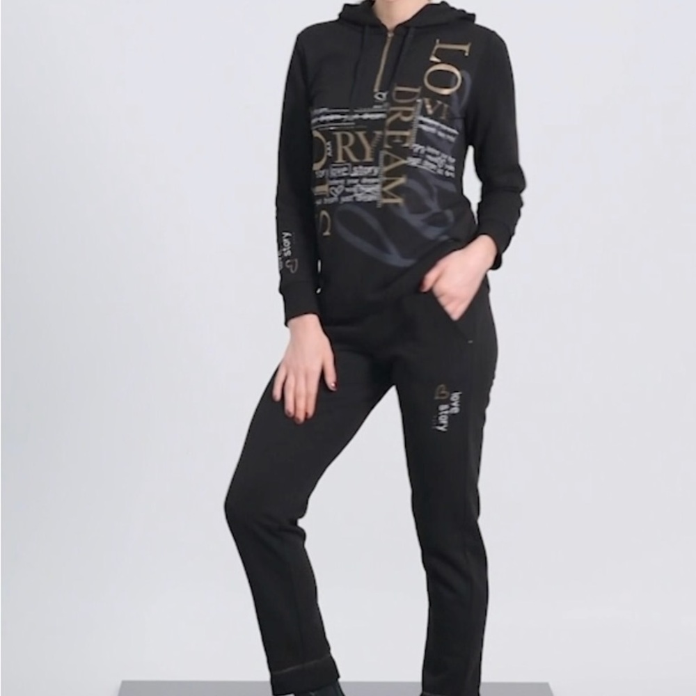 Dolcezza Hoodie “A Love Story” (72116) size Medium